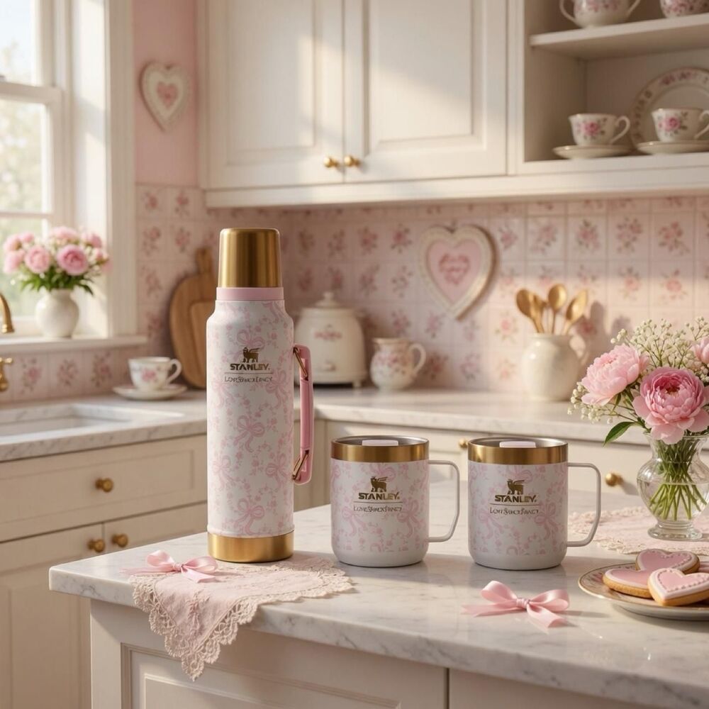 Loveshackfancy Pink and White Decor-home-accesories